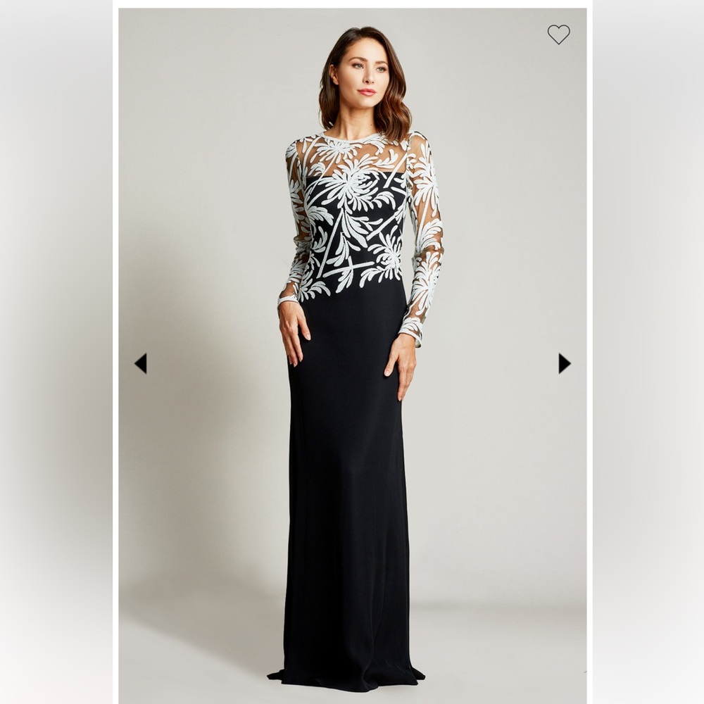 TADASHI  SHOJI -HARUKI LONG SLEEVE GOWN (4)